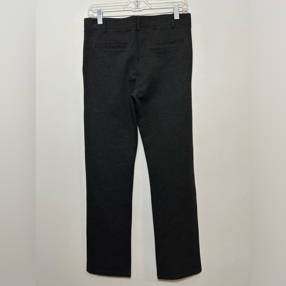 Betabrand Classic Dress Pant Yoga Pants Straight Leg Pull On - Picture 4 of 9